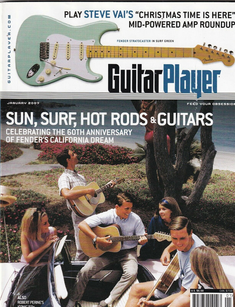 Guitar Player Magazine 60th Anniversary Fender's January 2007 100219nonr