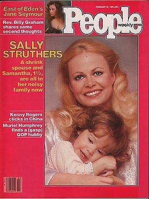 People Weekly February 16 1981 Sally Struthers, Jane Seymour VG 020916DBE