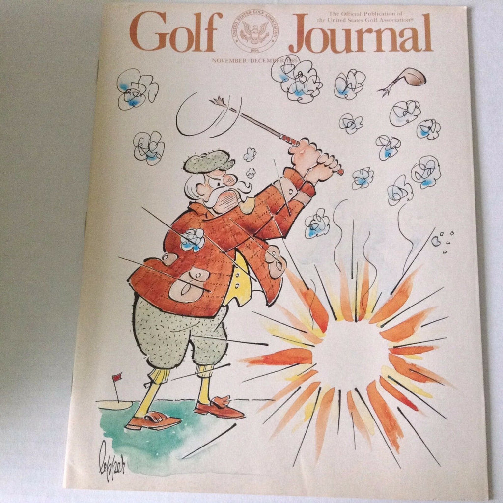 Golf Journal Magazine Obstructions Part II November/December 1985 062917nonrh