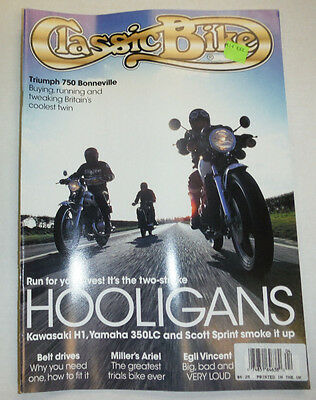 Classic Bike Magazine Kawasaki H1 Yamaha 350LC April 1999 012115R2