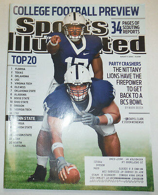 Sports Illustrated Magazine Daryll Clark & Stefen Wisniewski August 2009 012815R