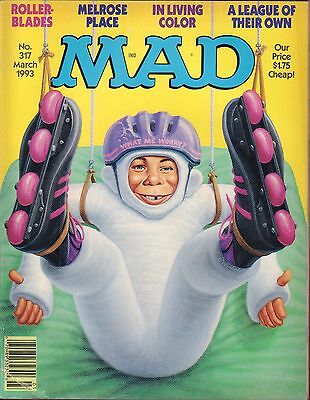 Mad March 1993 Melrose Place, Roller-Blades VG 042816DBE