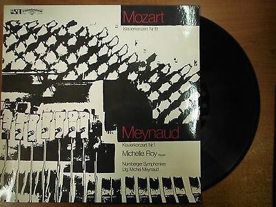 33 RPM Vinyl Mozart Meynaud Klavierkonzert Nr1 Colosseum Records Stereo 022715SM