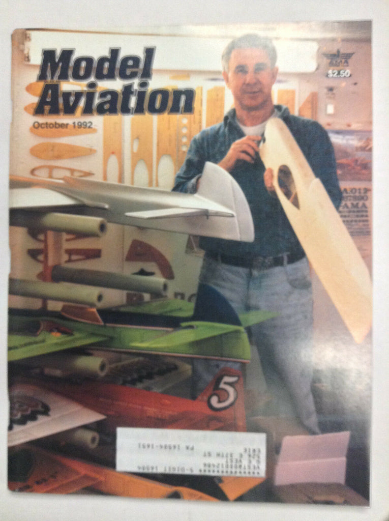 Model Aviation Magazine Lil Foiler & Top Gun October 1992 040917nonrh