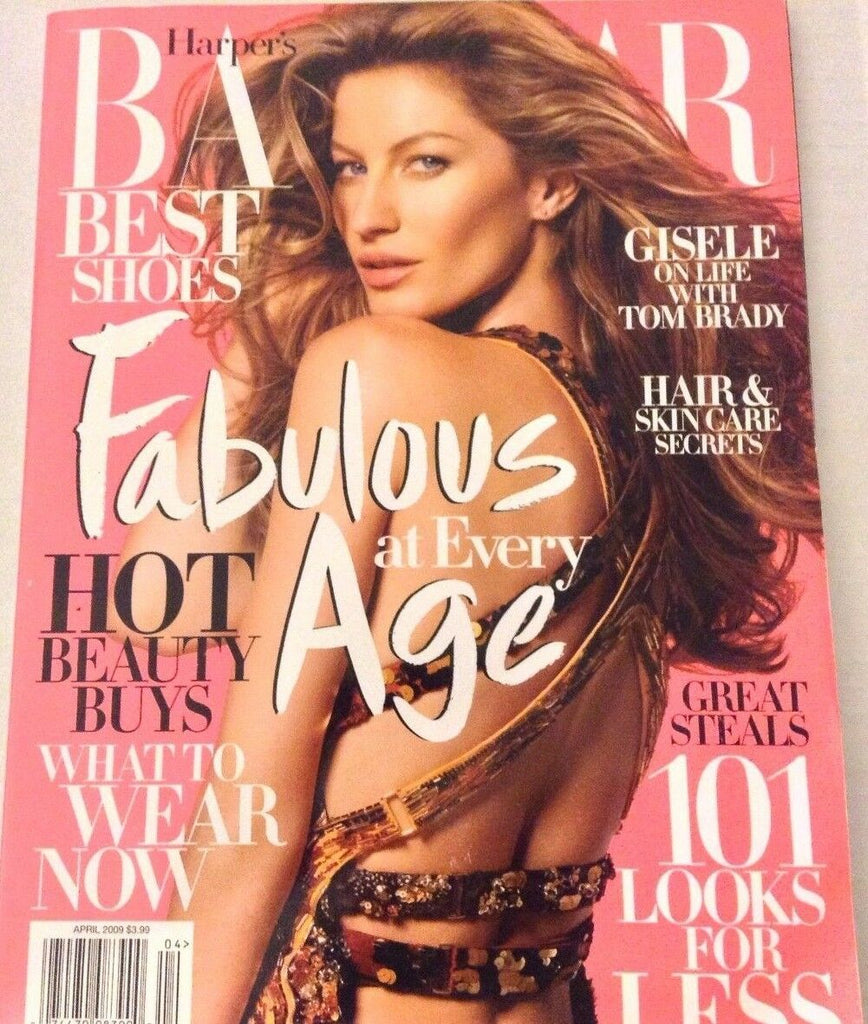 Harper's Bazaar Magazine Gisele Bundchen April 2000 NO ML 072717nonrh