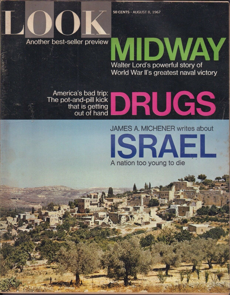 Look August 8 1967 Israel, Americas Bad Trip 102916DBE2