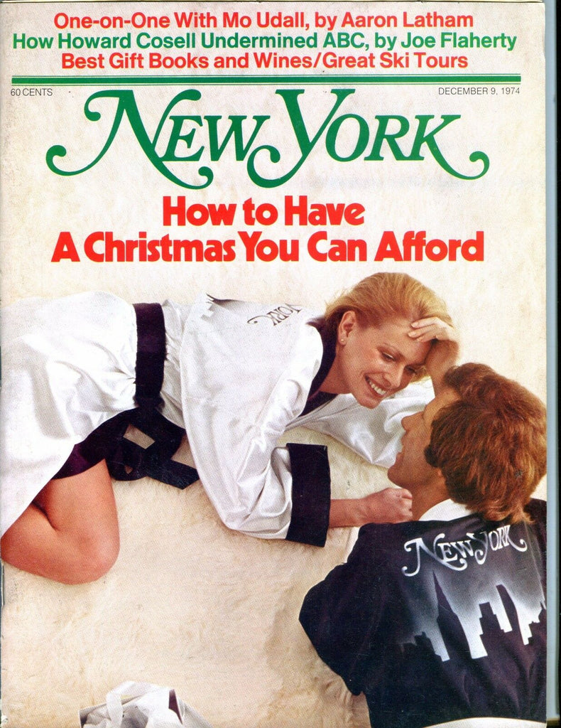 New York Magazine December 9 1974 Howard Cosell EX No ML 050817nonjhe