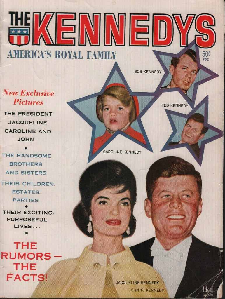 The Kennedys America's Royal Family 1962 Vol 1 #1 Bobby John F Jackie 062519AME