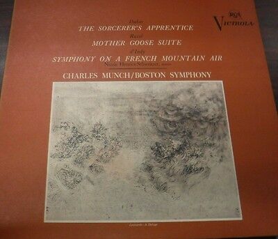 Dukas the Sorcerer's Apprentice, Ravel Mother Goose Suite...33 RPM 091116LLE