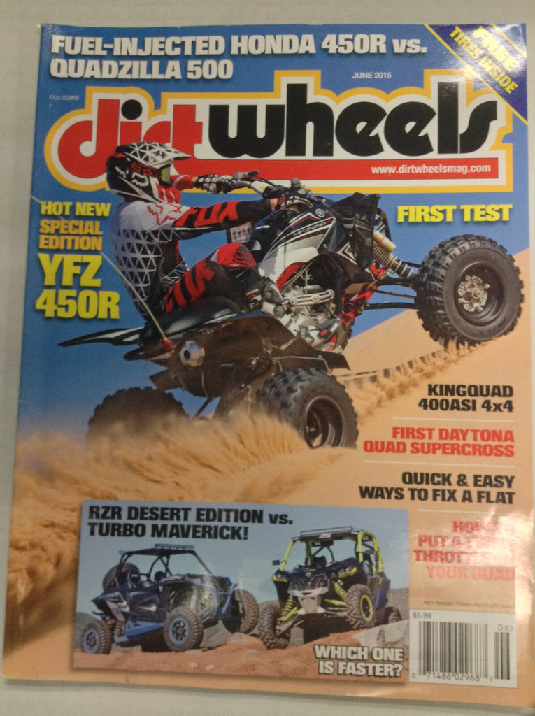 Dirt Wheels Magazine YFZ450R Kingquad 400ASI June 2015 032717nonR