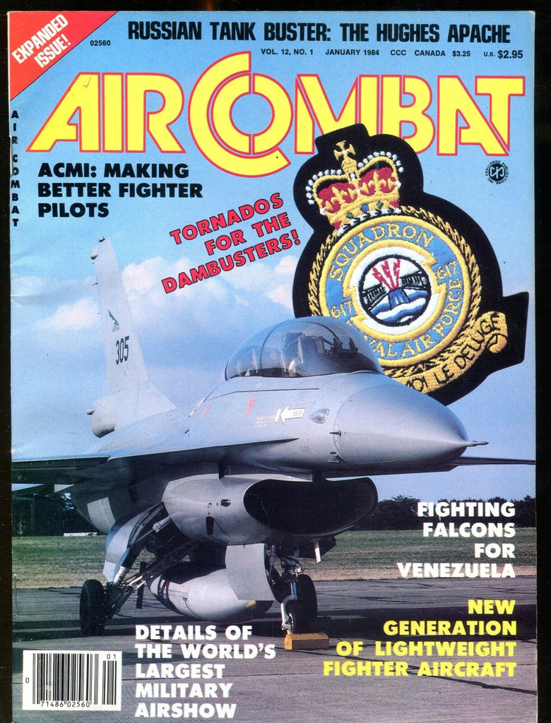 Air Combat Magazine January 1984 Fighter Pilots EX No ML 010217jhe