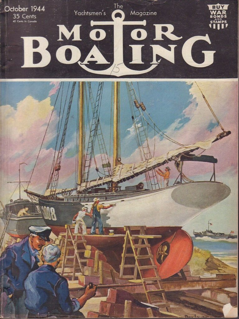 Motor Boating October 1944 Rose Princess, Race of The Picket 050817nonDBE