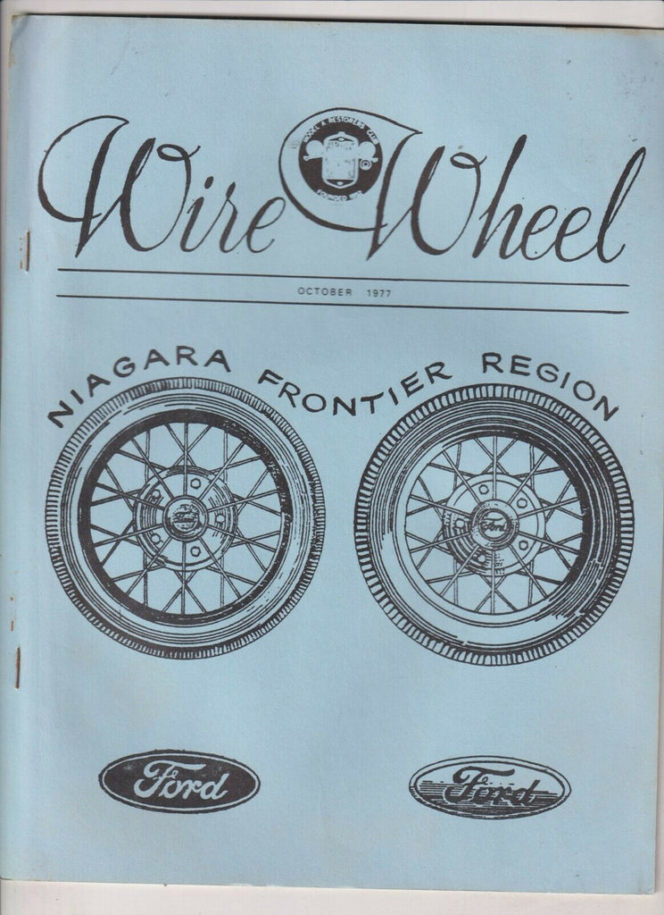 Wire Wheel Mag Niagra Frontier Region October 1977 121319nonr