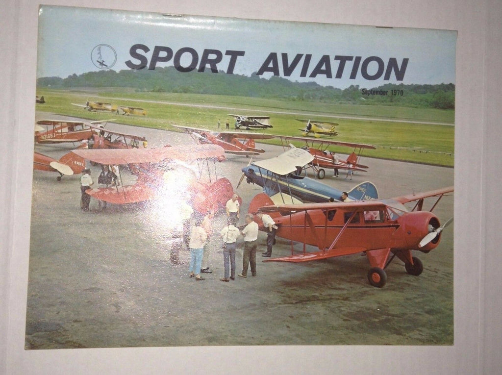 Sport Aviation Magazine 1970 Waco Fly-In September 1970 010417RH