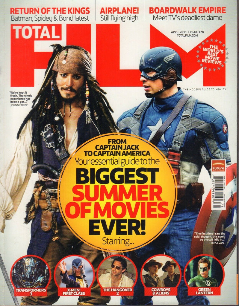 Total Film April 2011 Transformers 3 Johnny Depp Green Lantern 030618DBE