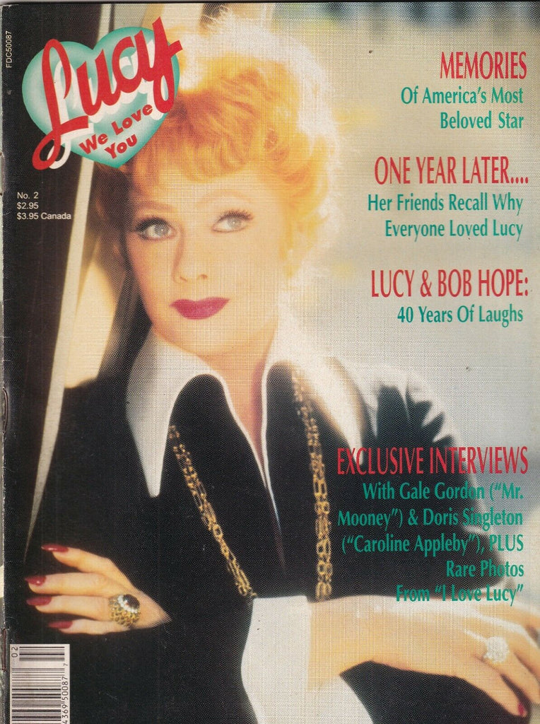 I Love Lucy Magazine Lucille Ball Bob Hope 1990 092419nonr