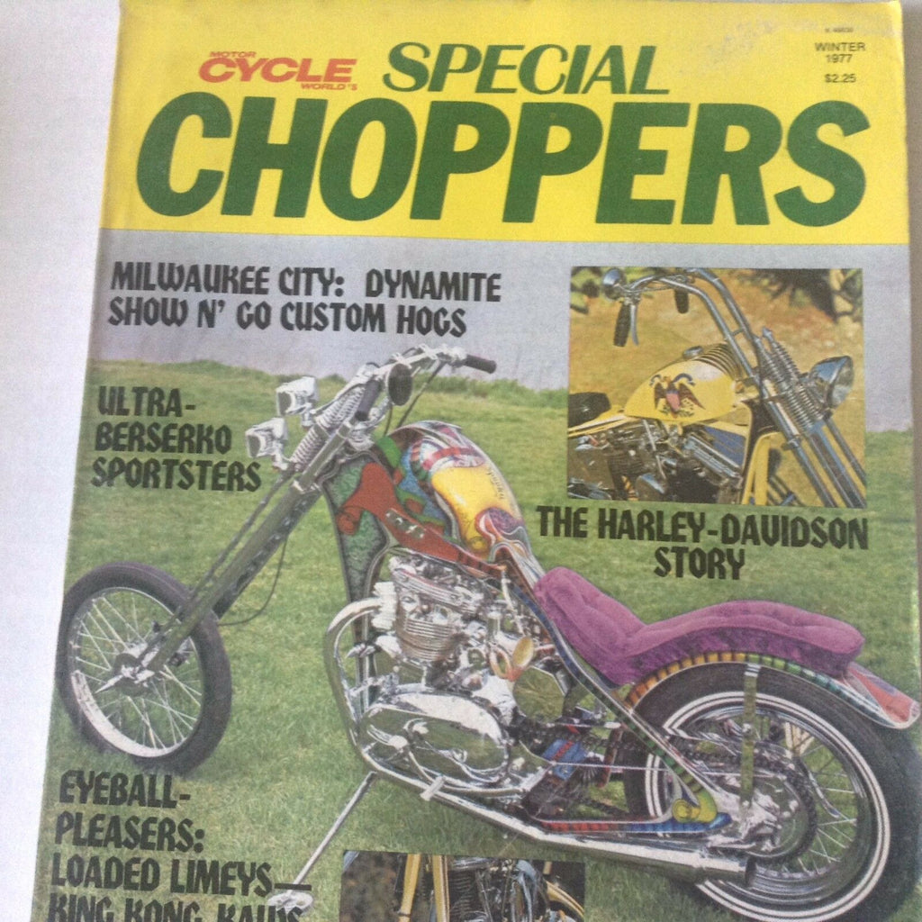 Special Choppers Magazine Berserko Sportsters Winter 1977 071817nonrh2
