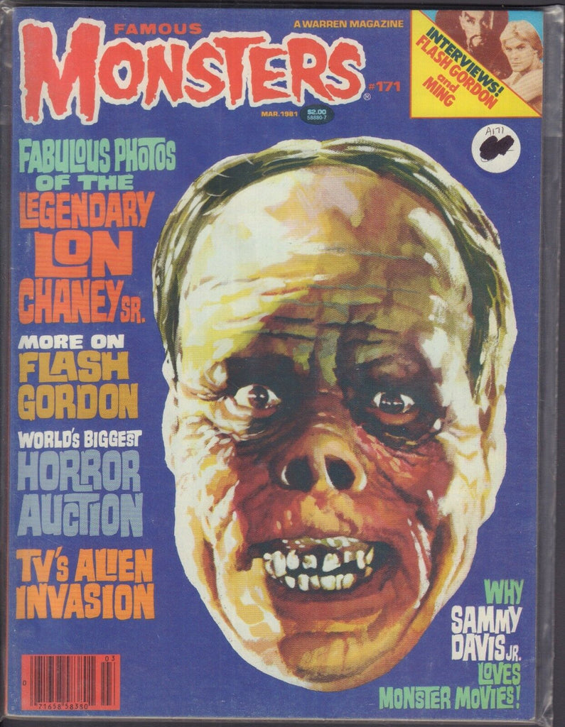 Famous Monsters March 1981 Lon Chaney Sr. Flash Gordon 013018DBE