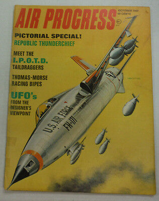 Air Progress Magazine Republic Thunderchief Taildragger October 1967 FAL 060115R