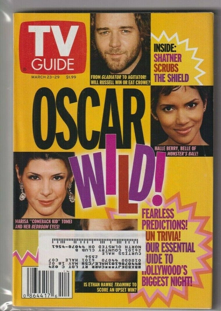 CLEV Metro Ed. Tv Guide Marisa Tomei Halle Berry March 23-29, 2002 111619nonr