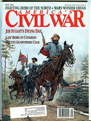 America's Civil War Magazine May 1994 Jeb Stuart EX 080616jhe