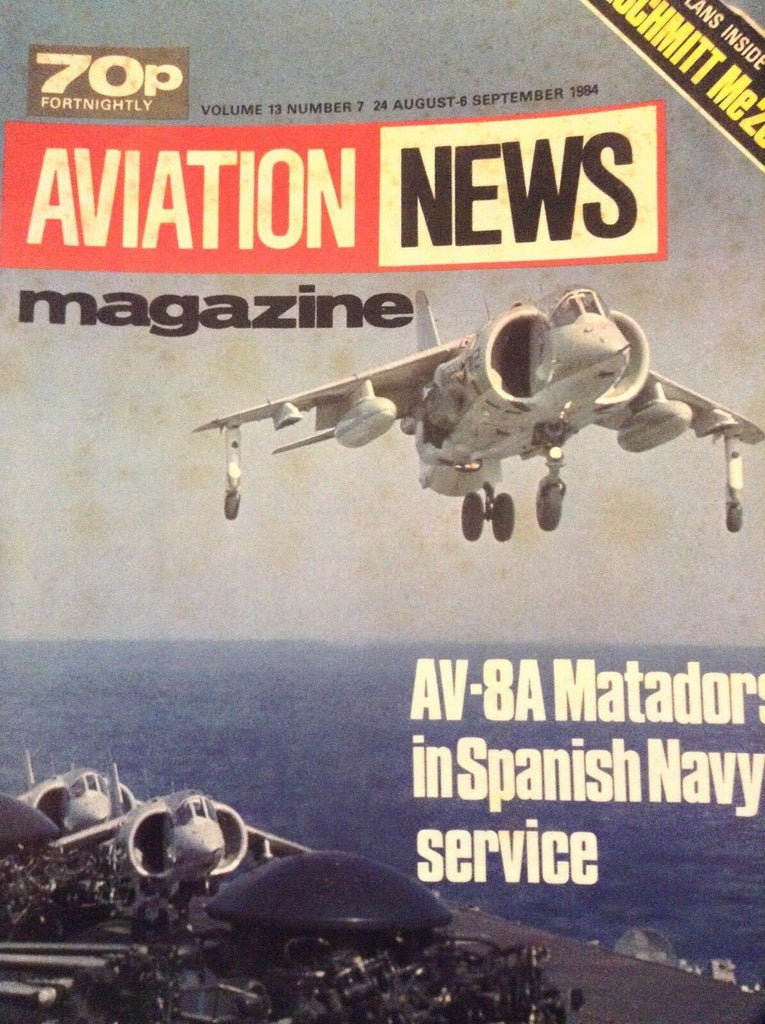 Aviation News Magazine AV-8A Matadors August/September 1984 011219nonrh