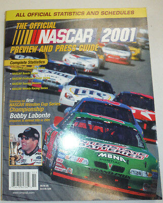 Nascar Magazine Bobby Labonte & Winston Cup Series 2001 122414R