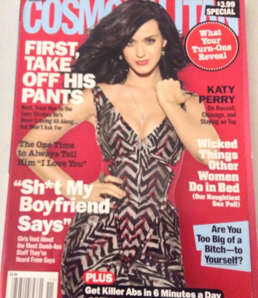 Cosmopolitan Magazine Katy Perry Wicked November 2010 NO ML 072617nonrh2