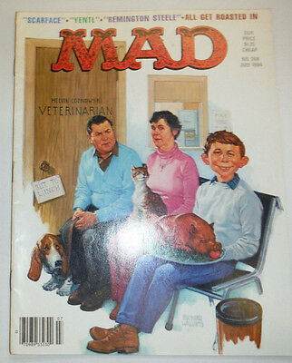 Mad Magazine Remington Steele Scarface July 1984 032615R