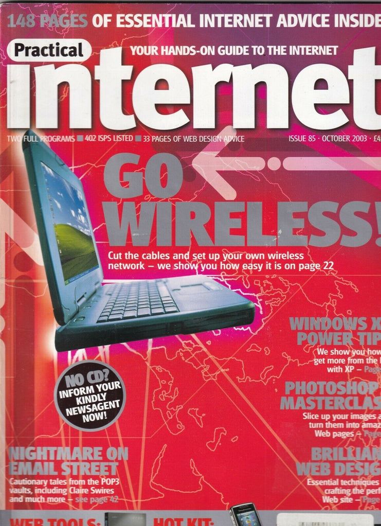 Internet Magazine Go Wireless & Windows XP Tips October 2003 100919nonr