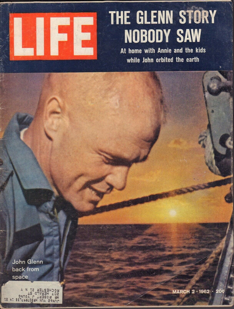 Life March 2 1962 The Glenn Story Nobody Saw w/ML VG 093016DBE