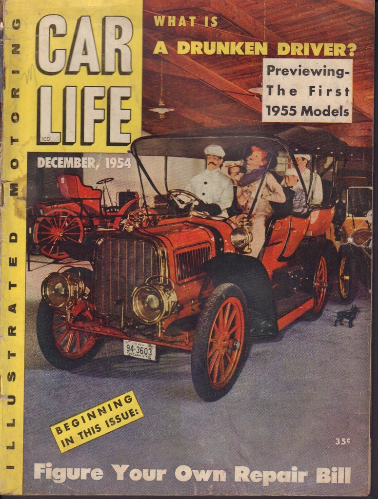 Car Life Magazine December 1954 Pope Toledo 080817nonjhe