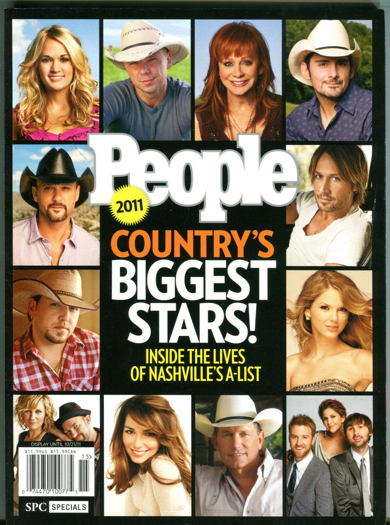 People Magazine 2011 Country's Biggest Stars EX 082416jhe