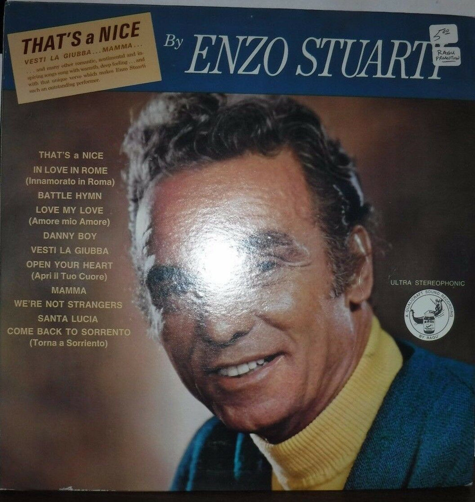 That's a Nice Songs by Enzo Stuarti produced by Ragu ultrasonic 100116LLE#2