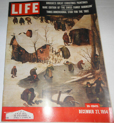 Life Magazine Bruegel's Great Christmas Paintings December 1954 072214R1