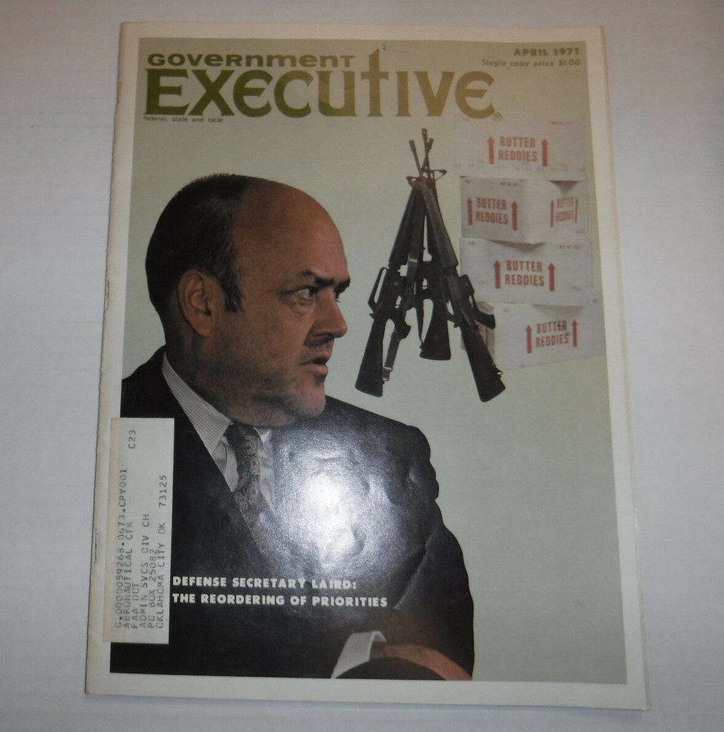 Government Executive Magazine Defense Secretary Laird April 1971 FAL FAA 102016R