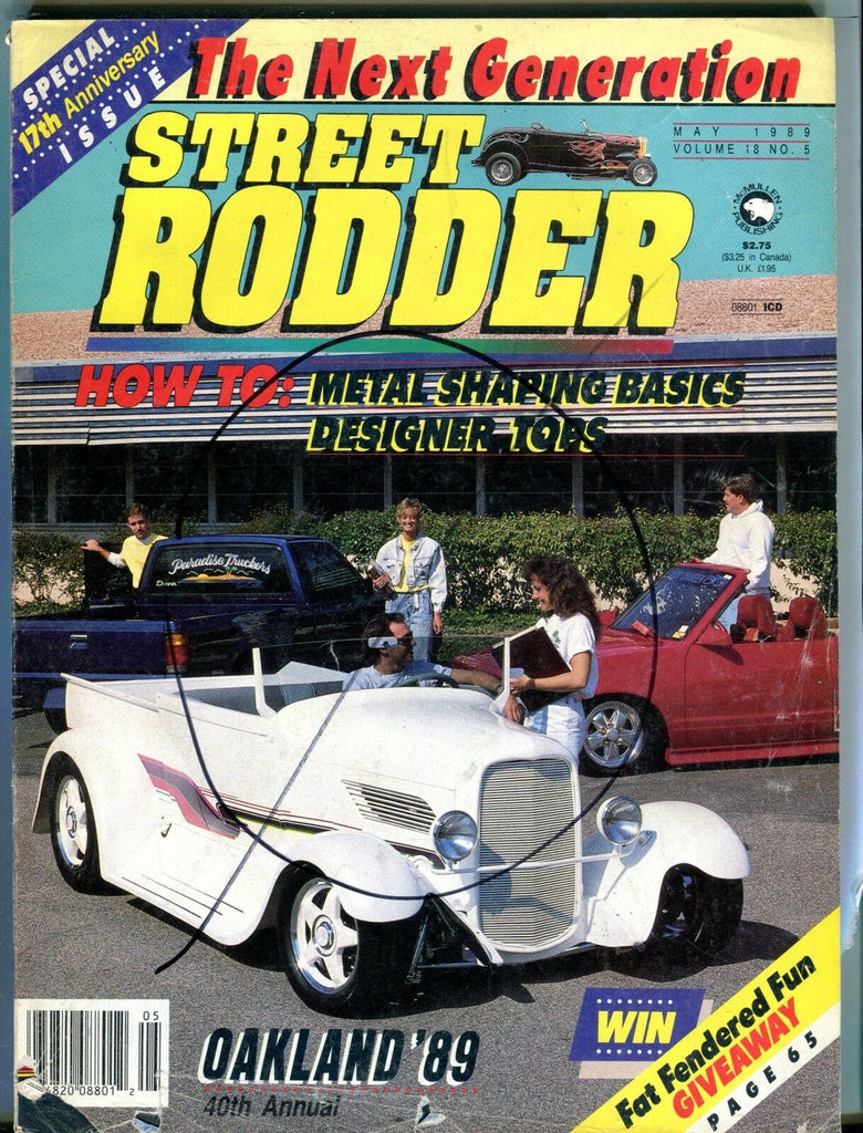 Street Rodder Magazine May 1989 Oakland '89 GD 042017nonjhe