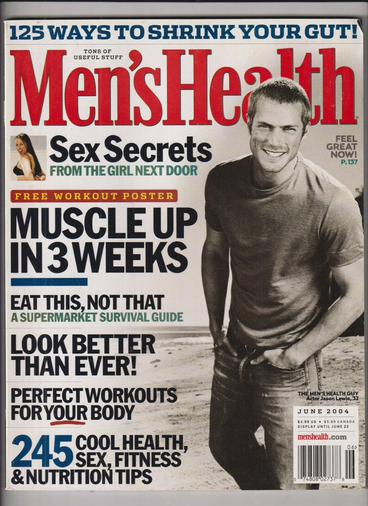 Men's Health Mag Jason Lewis & Love Secrets June 2004 031220nonr