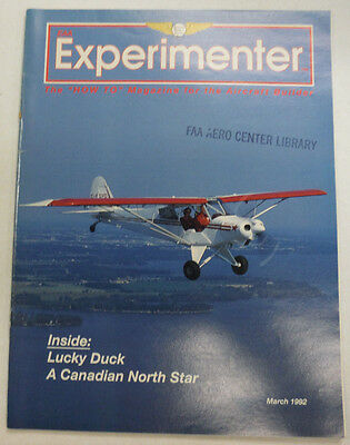 Experimenter Magazine Lucky Duck A Canadian North Star March 1992 052515R