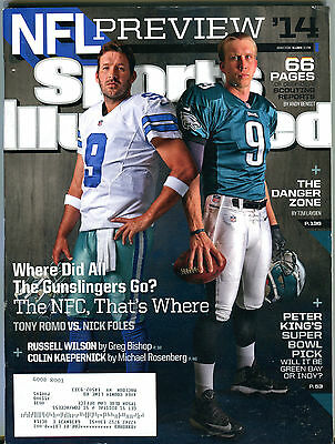 Sports Illustrated 9-1-2014 NFL Preview '14 Tony Romo Nick Foles EX 011116jhe