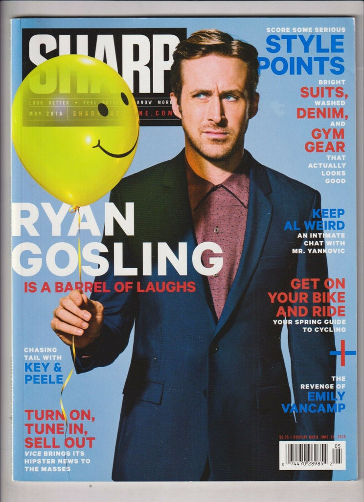 Sharp Mag Ryan Gosling Key & Peele May 2016 031020nonr