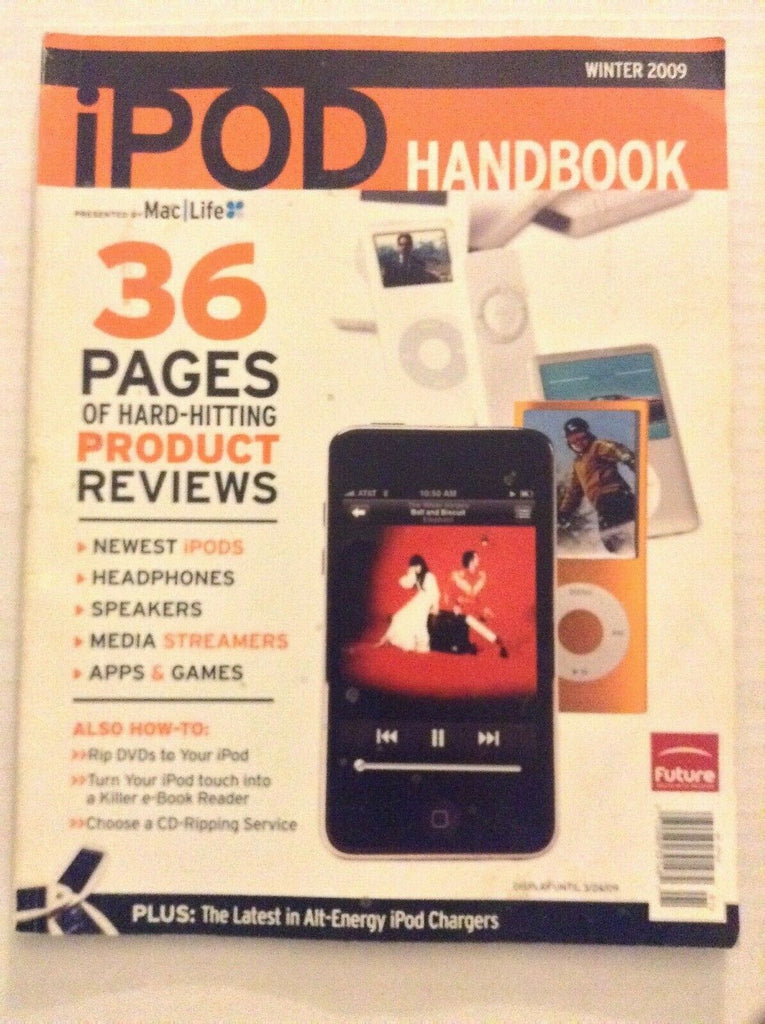 iPod Handbook Mag 36 Page Product Review Winter 2009 080819nonrh