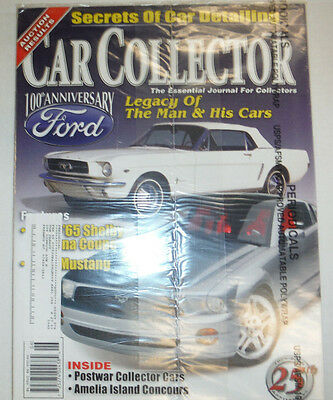 Car Collector Magazine Legacy The Man '65 Shelby June 2003 SEALED 030415R