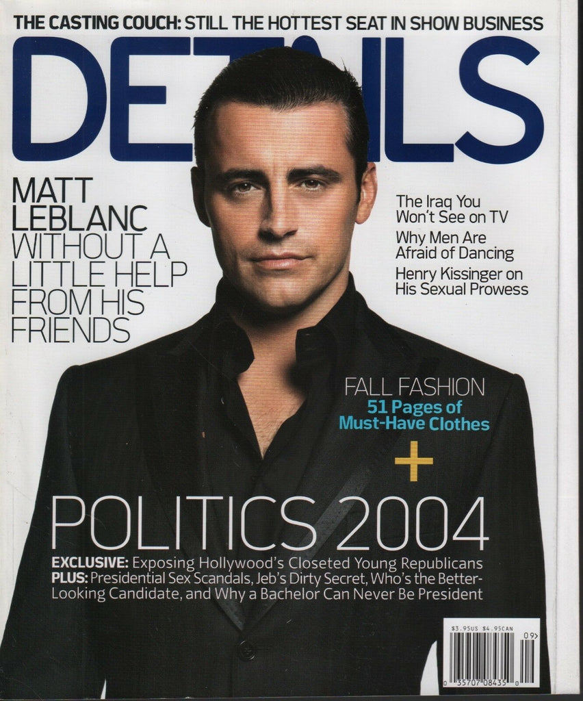 Details September 2004 Matt Leblanc Pete Wells Horacio Silver 101018DBE