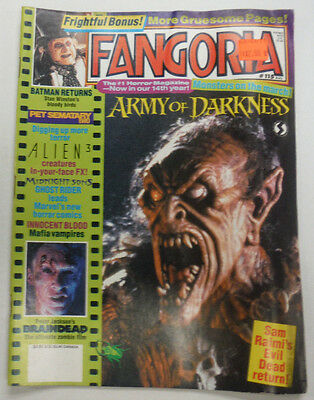 Fangoria Magazine Army Of Darkness & Alien 3 No.115 August 070815R