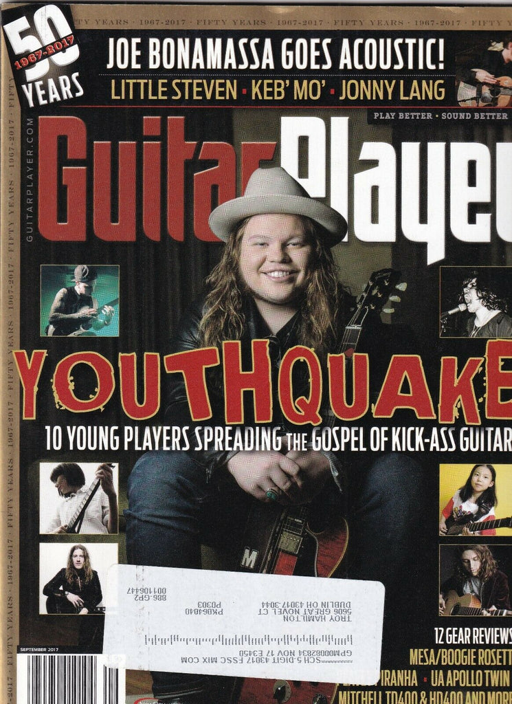 Guitar Player Mag 10 Young Artists Joe Bonamassa September 2017 100219nonr