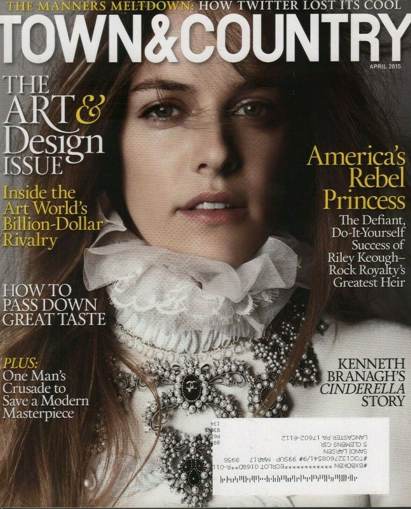 Town & Country April 2015 Riley Keough Kenneth Branagh w/ML 071219DBE