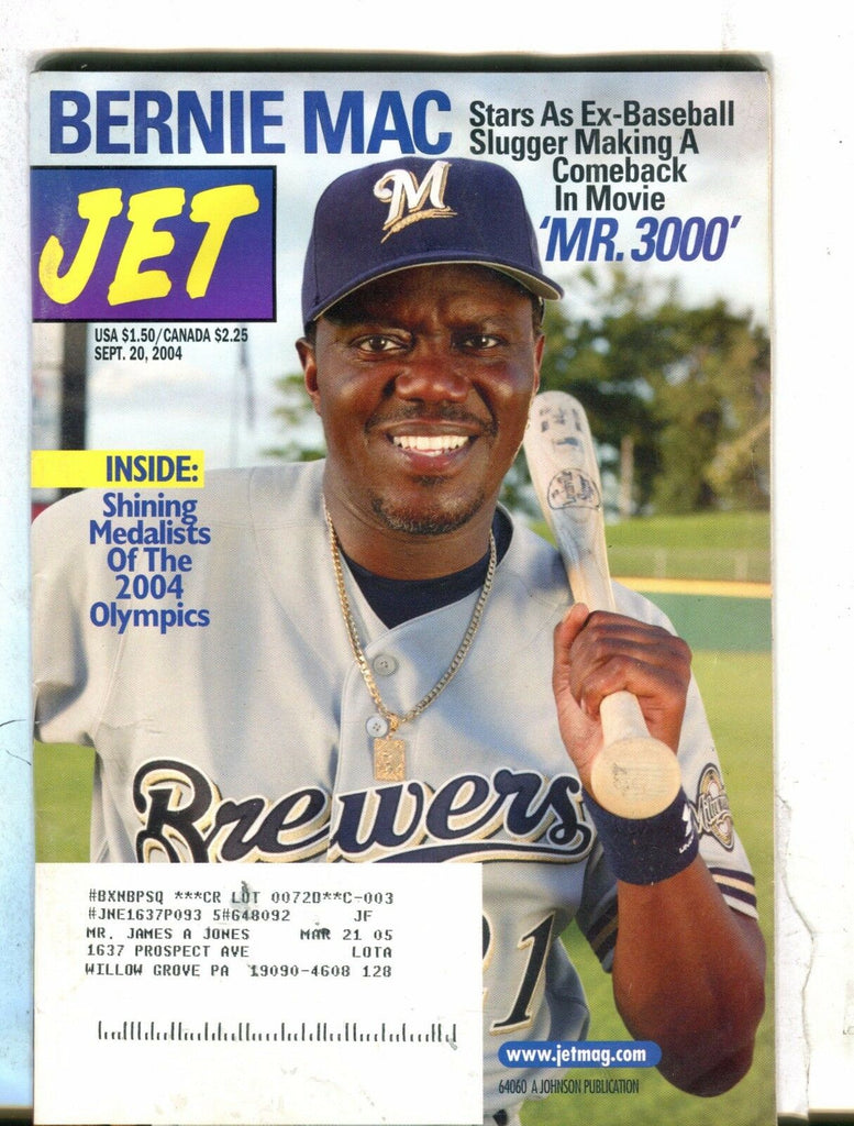 Jet Magazine September 20 2004 Bernie Mac Mr. 3000 071117nonjhe