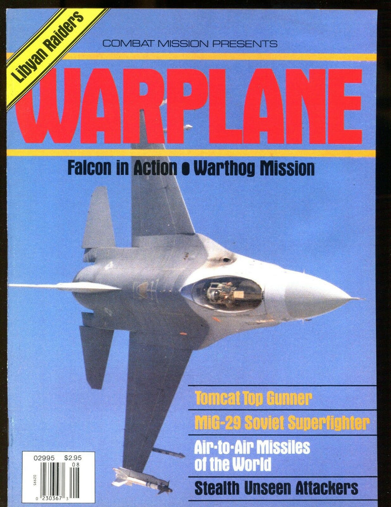 Warplane Magazine August/September 1989 Tomcat MiG-29 EX No ML 112916jhe