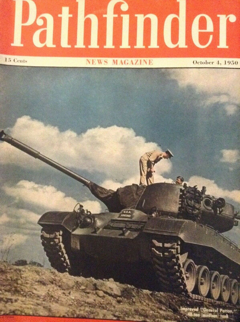 Pathfinder Magazine General Patton 48 Ton Tank October 4, 1950 020119nonrh